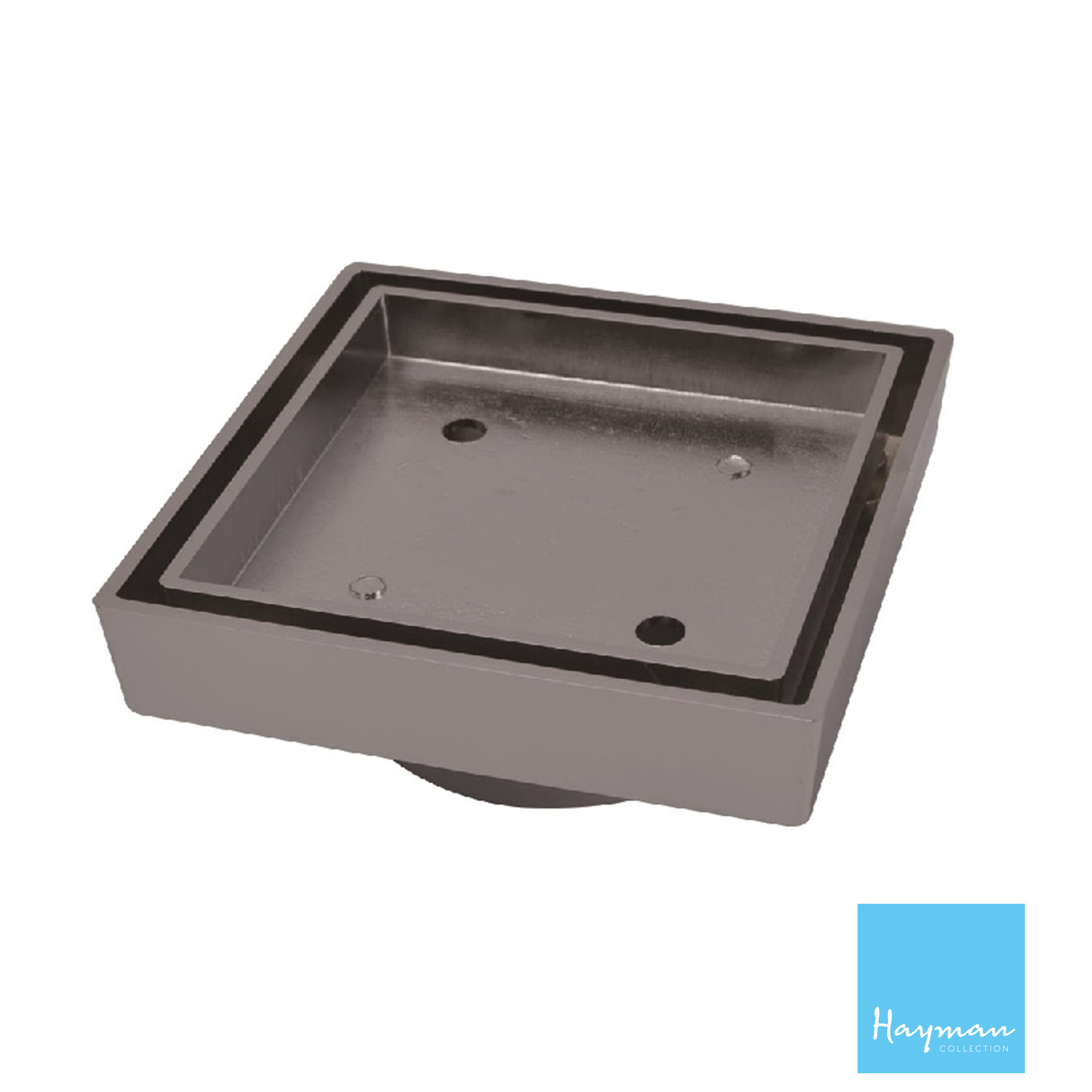 DTA Australia | Hayman Floor Drains Chrome Brass